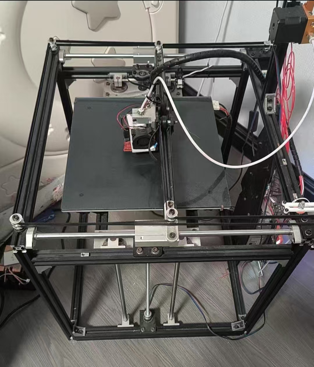 My second-hand 3D printer in the workshop